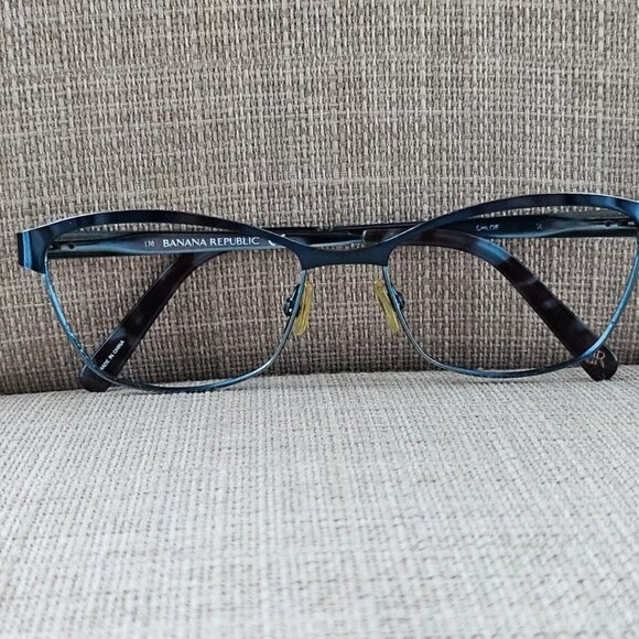 Banana Republic Men Glasses/Sunglasses Blue Tone 52[]16 135 - Picture 2 of 12